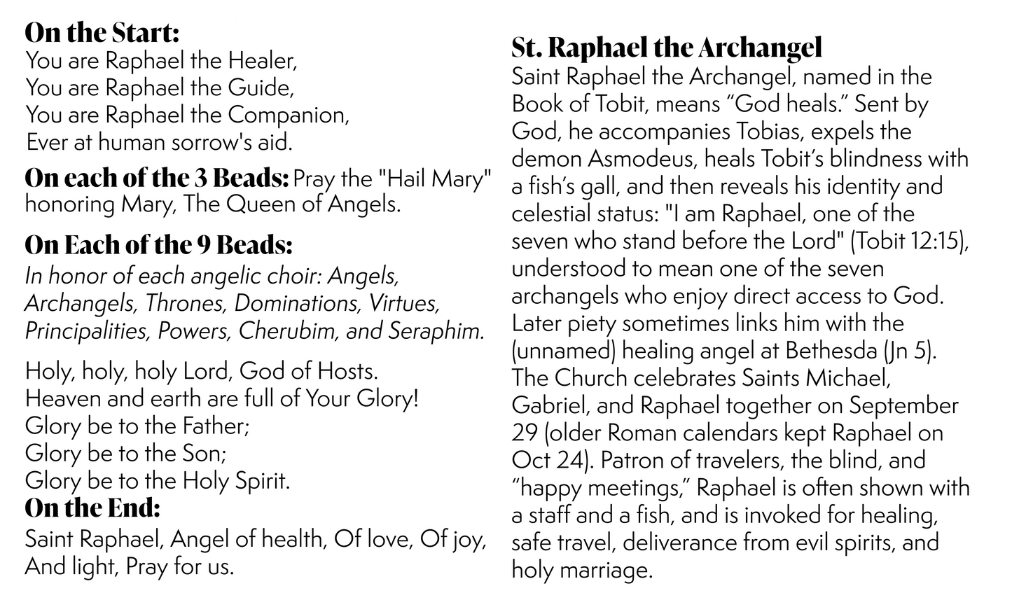St. Raphael the Archangel | CHAPLET
