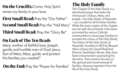 The Holy Family  | CHAPLET